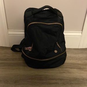 Lululemon Black Backpack